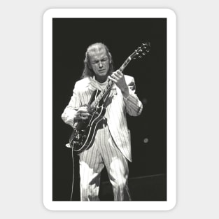 Steve Howe BW Photograph Sticker